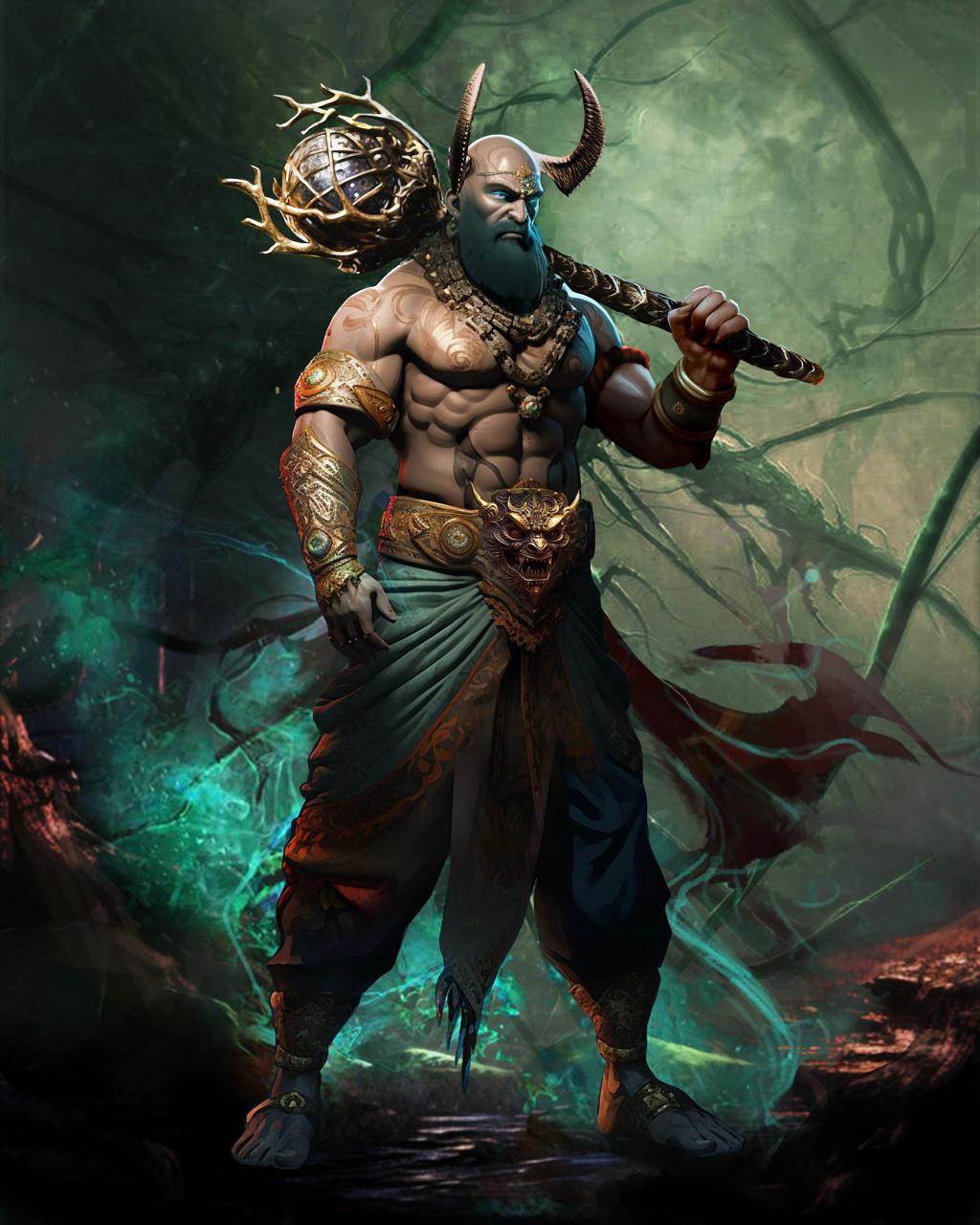 Maya Immortals concept art — immortal 05