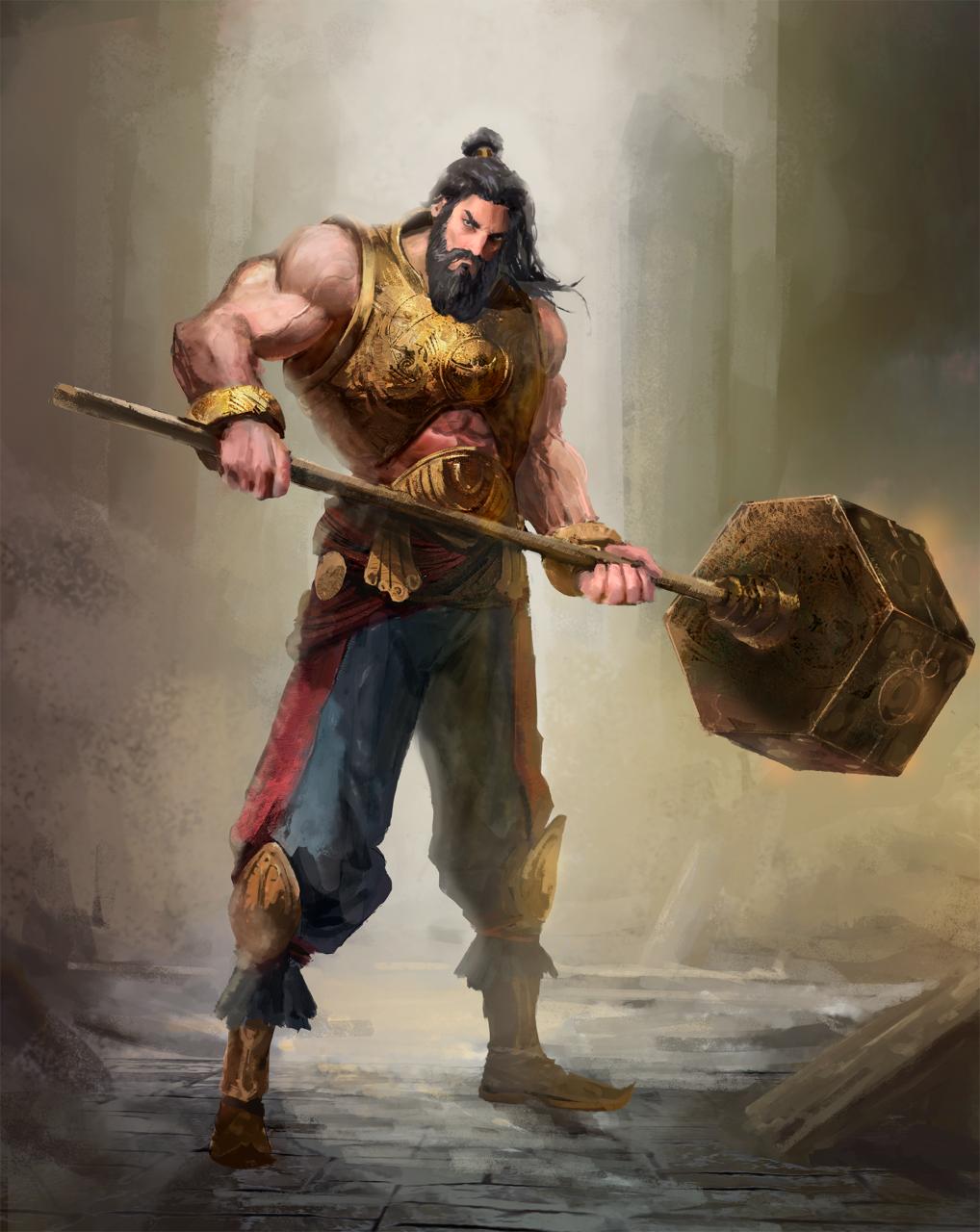 Maya Immortals concept art — immortal 11