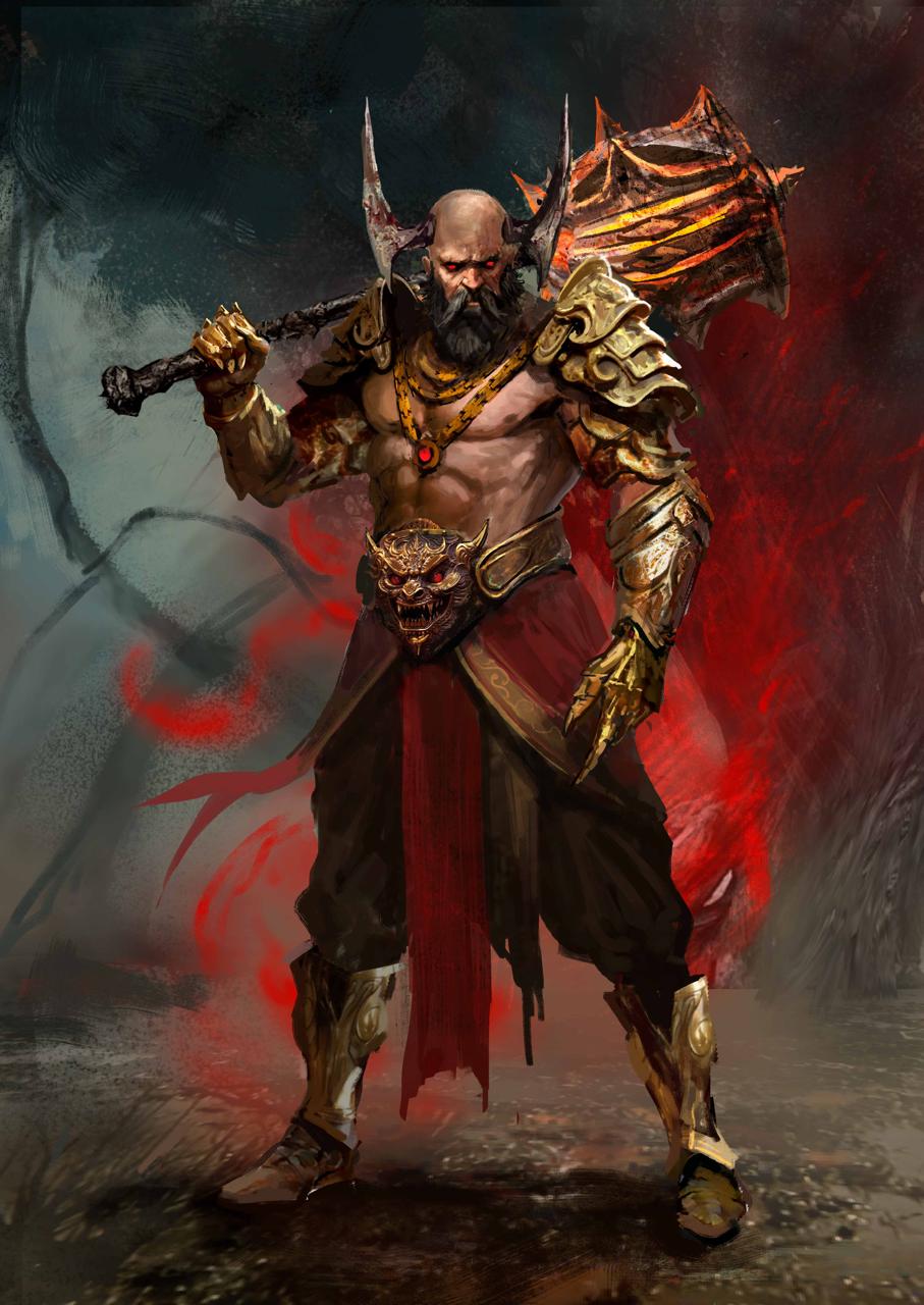 Maya Immortals concept art — immortal 10